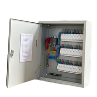 Caja de Distribución de Energía Montada en Pared con Clasificación IP65, Panel Eléctrico para Exteriores de 4-12 Vías para Sistemas Solares Conectados a la Red