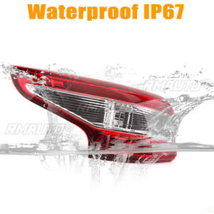 Feu arrière extérieur de voiture, feu stop, clignotant pour Nissan Qashqai J11 2014-2016, lentille de feu arrière gauche droite 26550 26555 HEAOA - Product Image 4