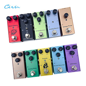 Bán Buôn Overdrive Biến Dạng Cổ Điển điệp khúc Fuzz Tremolo Chậm Trễ Hiệu ứng Guitar Bàn Đạp Điện Guitar Bộ Vi Xử Lý Cho Âm Thanh Chuyên Nghiệp - Product Image 1
