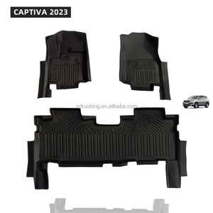 Alfombrillas de Coche TPE Profesionales de Alta Calidad de Fábrica, Alfombrillas 5D Impermeables para <span class=keywords><strong>CAPTIVA</strong></span> <span class=keywords><strong>2023</strong></span> - Product Image 1