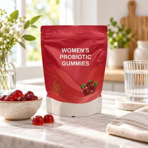 Gomitas Probióticas para Mujeres con Arándano Rojo, Suplemento para la Salud Digestiva, Fórmula Personalizada, Fabricación OEM/ODM - Product Image 2