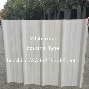 عالية الأشعة فوق البنفسجية مقاومة المواد البلاستيكية ASA PVC ألواح السقف بلاط حار بيع كما الطين رخيصة سعر المموج رباعي