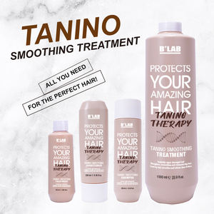 Nouveautés - Traitement lissant pour cheveux à la kératine professionnel pour salon - Traitement brésilien pour cheveux abîmés - Traitement capillaire au collagène <span class=keywords><strong>Tanino</strong></span> - Product Image 5