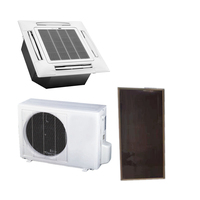 9000BTU 12000BTU 18000BTU 24000BTU Inverter Hibrida Pendingin Udara Surya Terpisah AC Pendingin Udara Surya