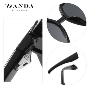 Vanda Sunglasses TR7552 Black Frame TAC Lens 100% UV Protection Women's Fashion Sun <b>Glasses</b> - Product Image 3