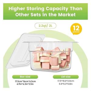 Vassoio <span class=keywords><strong>Gastronorm</strong></span> 1/1 in Plastica Trasparente Sunmax per Conservazione Alimenti Freschi, Forniture per Hotel e Ristoranti - Product Image 2