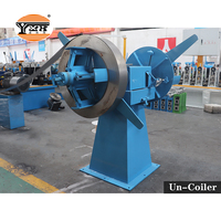 Machine de fabrication de tuyaux à double tube soudés au laser YXH de 138 mm de diamètre, à économie d'énergie, ligne clé en main entièrement automatisée pour tubes carrés