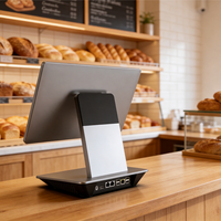 Sistema POS ZOLON WS16 Intel N95 con Windows 11, Pantalla Táctil FHD G+G de 15.6 Pulgadas, Caja Registradora Todo en Uno, Wi-Fi 6, RJ50, para Comercio Minorista y Restaurantes
