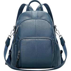 Mochila Casual de Moda para Mujer, de PU, Cuadrada, con Correa Desmontable, Acolchada, de Poliéster, con Correa de Hombro Arqueada y Cierre de Cremallera - Product Image 1