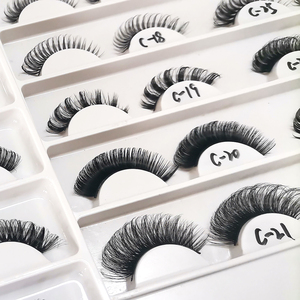 Free Sample Wholesale Russian <strong>Strip</strong> <strong>Lashes</strong> <strong>That</strong> <strong>Look</strong> <strong>Like</strong> Eyelash <strong>Extensions</strong> D Curl Handmade Russian Volume Eyelash - Product Image 1