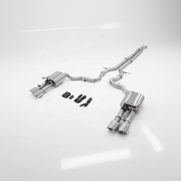 ING Tuyau d'échappement Cat-Back Valvetronic en acier inoxydable pour Porsche Panamera 971 3.0T – Pièces de performance à fixation directe – Vente en gros