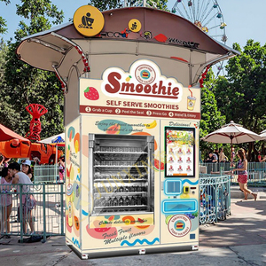 2025 Nueva máquina inteligente de batidos de frutas autoselección y venta automática con función SDK - Product Image 1