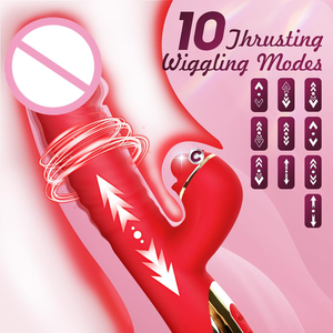 Vibrador de Conejo con Movimiento Arriba y Abajo, Estimulador de Punto G y Clítoris, Juguetes Sexuales para Adultos, Vibrador de Conejo con Movimiento Oscilante y de Empuje para la Masturbación Femenina - Product Image 3