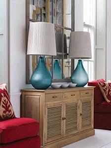 Eco-Friendly Glass Sideboard Durable Modern Design Storage Cabinet 6 <strong>Shelves</strong> for Apartment Bathroom Home Bedroom Dining Living - Product Image 3