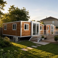 Maison conteneur extensible, norme australienne, unité d'habitation autonome, compatible solaire, 20ft 40ft, bâtiment préfabriqué, CE ISO9001, fabricant OEM Australie