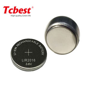 Batería de botón de iones de litio cilíndrica LIR2016 <span class=keywords><strong>3</strong></span>,7 V 20mAh para electrónica portátil - Product Image 5