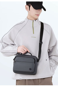 Business Stylish Simple Solid Color Unisex Nylon Handbag Office Workers Men <b>Sling</b> Messenger <b>Bag</b> Business <b>Waterproof</b> - Product Image 6