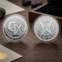 Pièce de monnaie personnalisée en zinc moulé avec logo CX, plaque technique inspirante et commémorative, gravable, pour le bien-être personnel, cadeau
