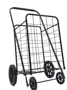 80 किलो बड़े फोल्डिंग लाइन शॉपिंग ट्रोली कार ट्रॉली और कार ट्रॉली की खरीदारी के साथ - Product Image 2