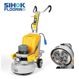 Chinesische staubfreie Planeten-Schleifmaschine für Marmor, Epoxidharz, Terrazzo und Beton, 220V/380V, für den Heimgebrauch, zum Verkauf - Product Image 5