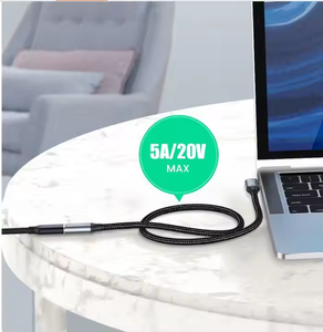 Cantell <span class=keywords><strong>USB</strong></span> C cavo di estensione 100W PD 5A ad angolo retto 90 gradi Gen <span class=keywords><strong>2</strong></span> <span class=keywords><strong>USB</strong></span> 3.1 tipo C estensione per Macbook Samsung Laptop - Product Image 5