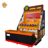 LTG Machine de jeu de stand de carnaval d'intérieur de haute qualité Vente en gros Personnaliser le jeu de carnaval de basket-ball pour adultes Matière plastique