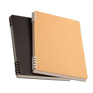 สมุดโน้ตแบบถอดได้ B5 แบบหนา ปกหนังวัว A5 แบบมีเส้นตารางแนวนอน - Product Image 1