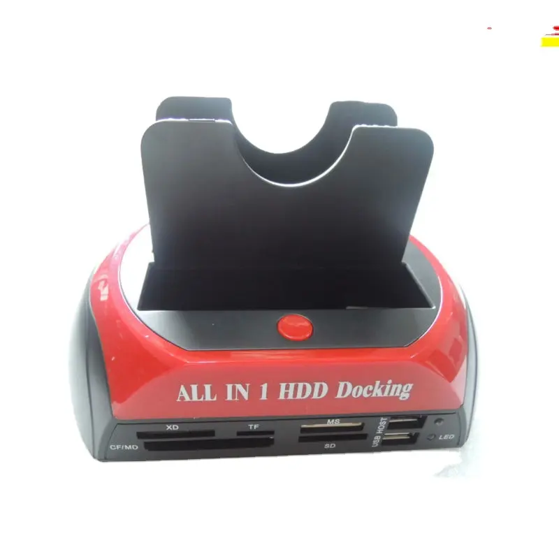 All-in-1 Dual sata ide hdd docking station with One Touch Backup for 2.5"/3.5" SATA/IDE HDD
