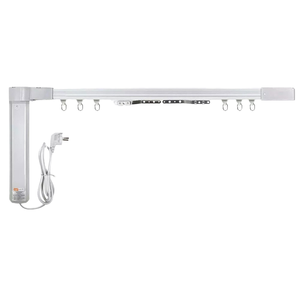 Pour <span class=keywords><strong>Tuya</strong></span> Zigbee Ensemble de rideaux électriques en aluminium à piles DIY Track avec Alexa Echo & Smart Life App Télécommande - Product Image 3