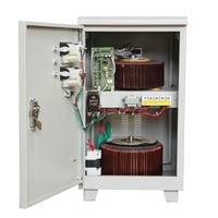Régulateur de tension automatique monophasé 5 kVA en cuivre avec affichage numérique, haute efficacité, 220 V CA