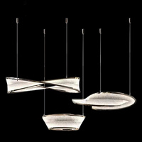 Lustre Chandler, lustre moderne de luxe, luminaires suspendus, hall d'hôtel, villa, salon, hall, lustre sur mesure