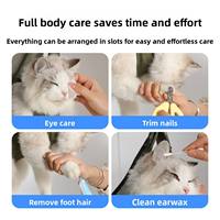 Hamac pour animaux de compagnie en polyester anti-rayures avec crochet fin pour suspendre, peignes de toilettage pour chats et chiens, produit de toilettage pour animaux