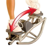 Appareil de fitness cardio RUIBU, équipement de musculation, entraînement d'équilibre, mini-gym, machine d'exercice pour le corps entier, stepper ab wave fast slim