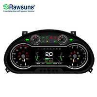 Tableau de bord LCD ou LED RDB206 7 "7 pouces TFT tableau de bord compteur automatique pour véhicule électrique voiture camion bus bateau