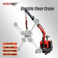 Mini-grue électrique portable pliable de 600 kg/2000 kg, facile à utiliser, avec télécommande en option