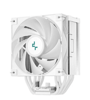 Refroidisseur de processeur haute performance DEEPCOOL AG500, radiateur blanc, affichage numérique, roulement hydraulique, ventilateur 120 mm, faible bruit, cuivre/aluminium