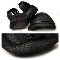 Ensemble d'équipement de protection EVA pour patinage sur glace, skateboard, genouillères à tête de taureau pour hommes femmes