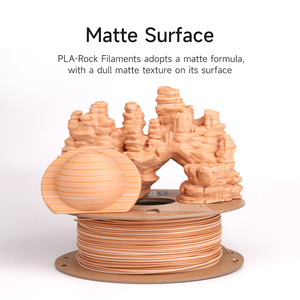 <span class=keywords><strong>ESUN</strong></span> PLA-Rock 1.75mm Filament d'imprimante 3D tige extrudée en plastique 1KG/bobine FDM matériau acide polylactique mat couleurs - Product Image 4