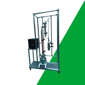 Système de distillation en acier inoxydable avec colonne sous vide, évaporateur et nettoyage CIP - Product Image 1