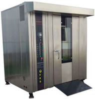 Horno Rotatorio Eléctrico de 32 Bandejas, a Gas o Diésel, con Quemador Premium de 380V, Ideal para Pastelerías de Alta Gama, Apto para Todo Tipo de Panadería