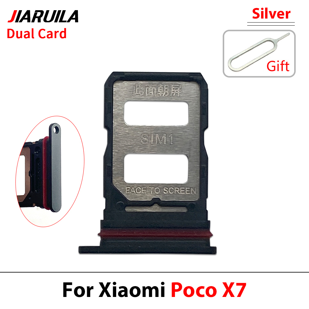 Pour Xiaomi Poco X7 Argent