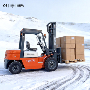 कम कीमत में 3 टन डीजल फोकलिफ्ट 3 टन 3.5 टन 4 टन 5 टन की सस्ती कीमत में खुरदरे क्षेत्र फोकलिफ्ट निर्माता एपा ईयू5 मानक - Product Image 1