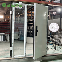 Porte intérieure de villa en alliage d'aluminium résistant à l'usure avec isolation thermique et caractéristiques imperméables pour ouvertures et fermetures fréquentes