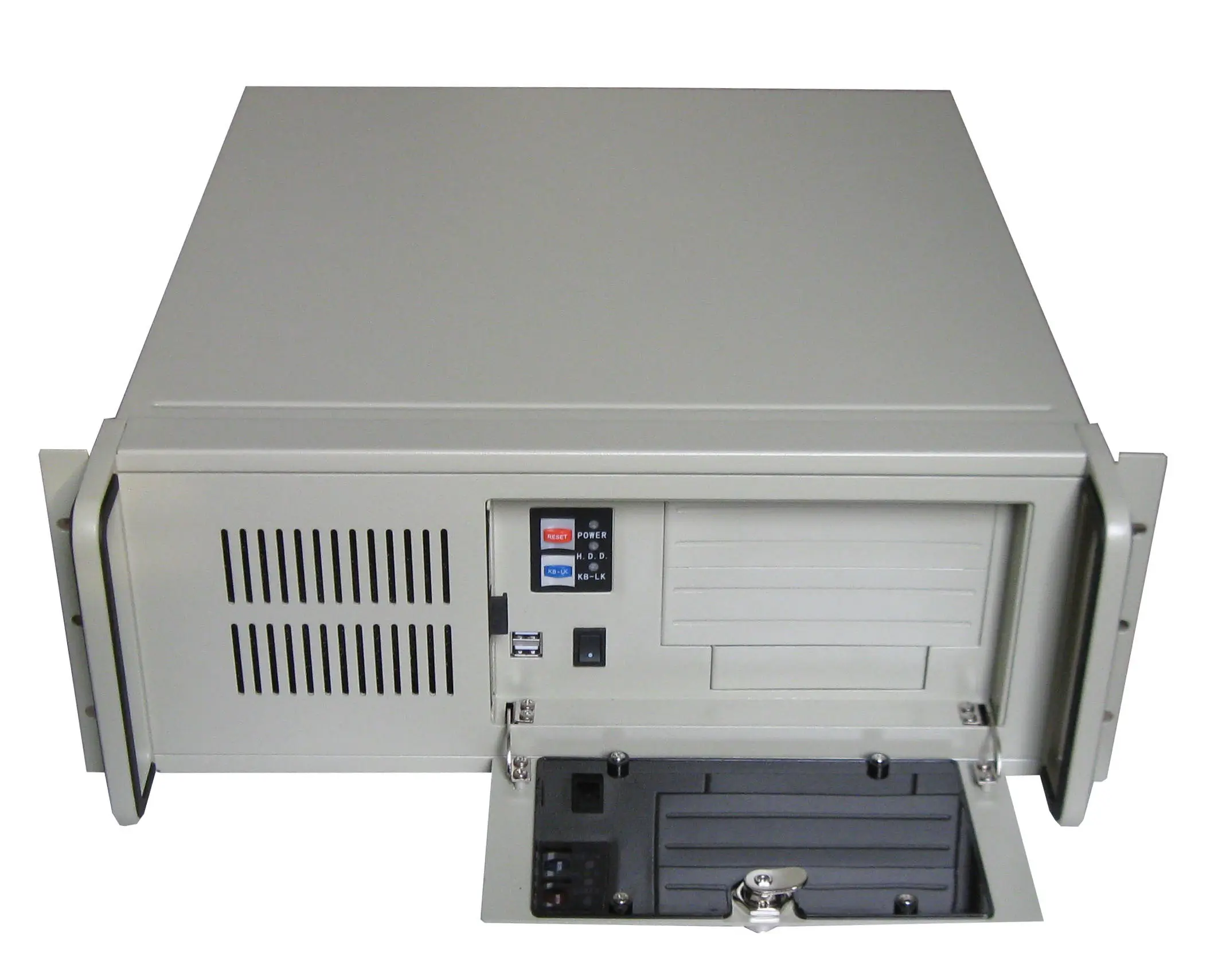 Caixa de servidor industrial 4U de 19 polegadas, caixa de suporte para computador industrial, caixa de montagem em rack IPC