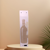 Cajas de Regalo Plegables de Lujo Personalizadas para Botellas de Vino, Whisky, Cerveza, Vodka y Refrescos, con Asa, Logotipo Personalizado, Laminación Mate, Recicladas
