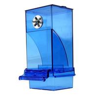 Boîte à nourriture pour perroquets, distributeur automatique anti-déversement, mangeoire externe pour oiseaux, fournitures pour oiseaux de compagnie, vente en gros pour différents types d'oiseaux