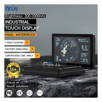 Moniteur LCD tactile capacitif industriel marin étanche 15,6 pouces avec interface USB, 1920x1080 P156WUGA-A 1000 nits, Nouveau