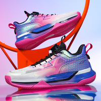 Fournisseur de chaussures Printemps Automne Chaussures de basket-ball pour enfants Garçons Ultra-légères Semelle souple Antidérapante Respirante Chaussures de course