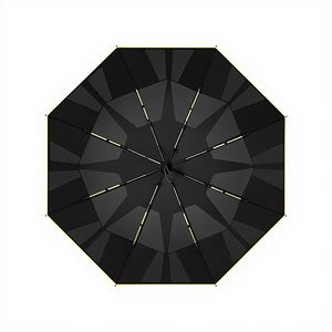 Parapluie pliant automatique à boucle annulaire, pliage en 3 secondes, logo personnalisé, renforcé, durable, résistant au vent, portable, vente en gros - Product Image 1