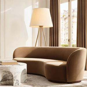 Sofá HEC de lujo de diseño para sala de estar, sofá de terciopelo de mediados de siglo de Copenhague para el hogar, centro comercial, apartamento o muebles de Club - Product Image 1